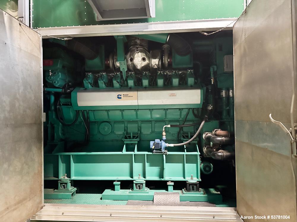Buy Used Cummins 1100CGMA Generator – 480V, 3PH, 1654 Amps, Full Heat Recovery